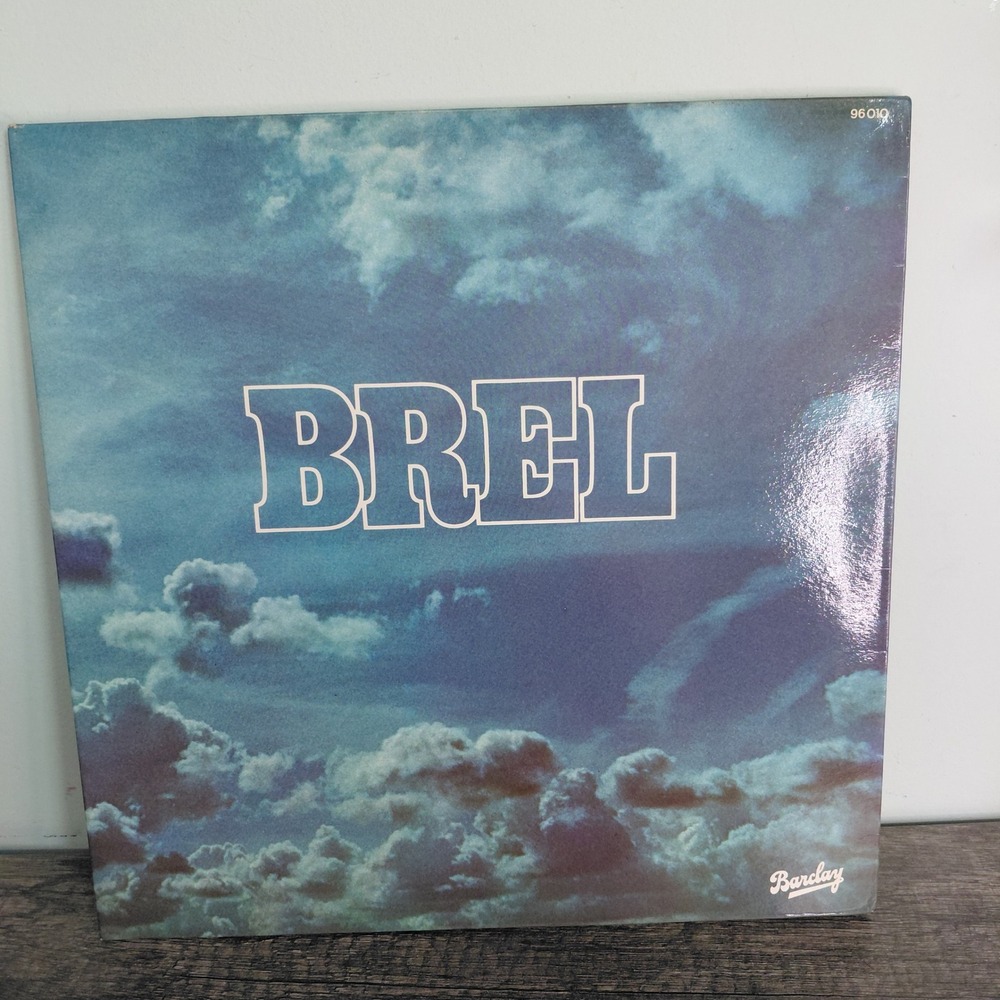 Jacques Brel Les Marquises Vinyl LP 1977 Barclay 96010 French Pressing Gatefold